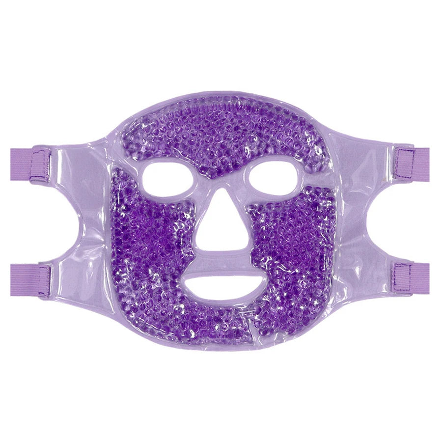 Veh-loo-tay Cooling Spa Gel Mask — Rose Serenity Set (2 PCS Face + Eye Masks)
