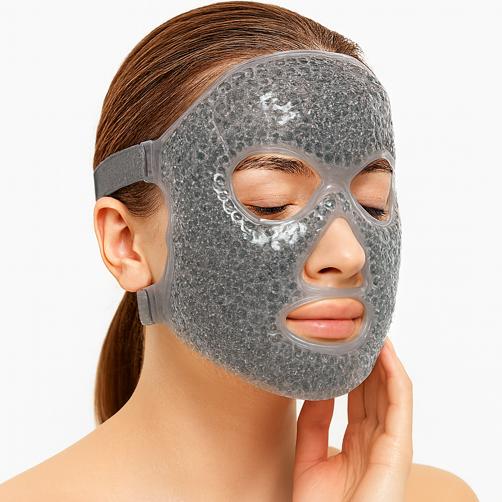 Veh-loo-tay Cooling Spa Gel Mask — Silver Calm Set (2 PCS Face + Eye Masks)