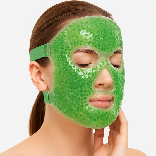 Veh-loo-tay Cooling Spa Gel Mask — Mint Revive Set (2 PCS Face + Eye Masks)